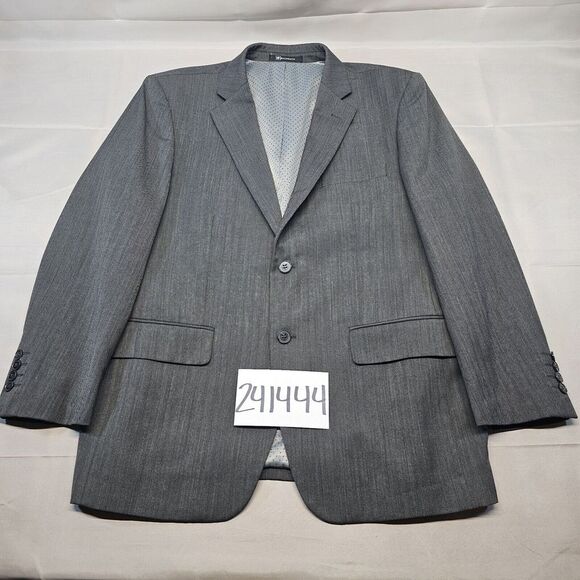 Bachrach Mens Blazer 42s Gray Two Button‎ - Picture 13 of 13